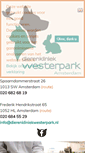 Mobile Screenshot of dierenkliniekwesterpark.nl
